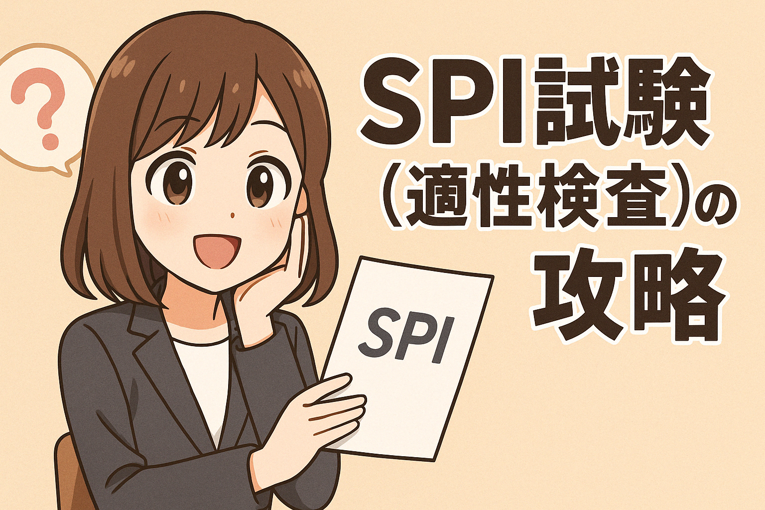 SPI試験(適性検査)の目的と効果的な対策
