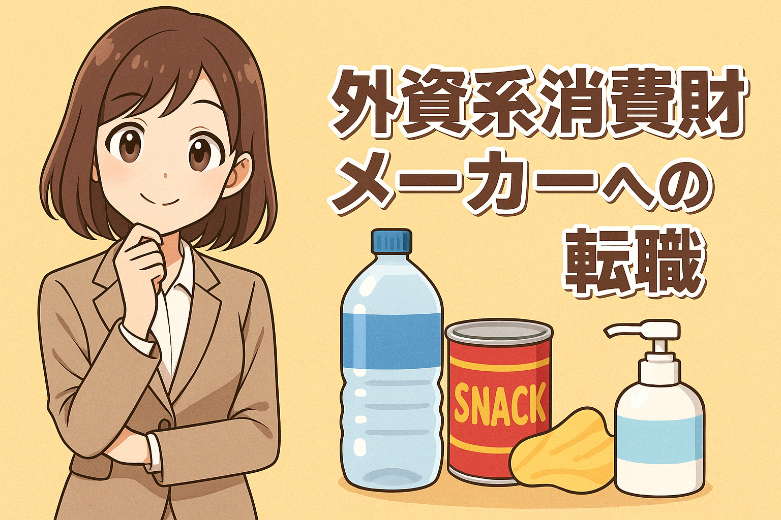 外資系消費財メーカーへの転職