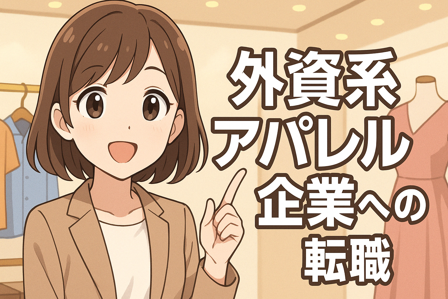 外資系アパレル企業への転職