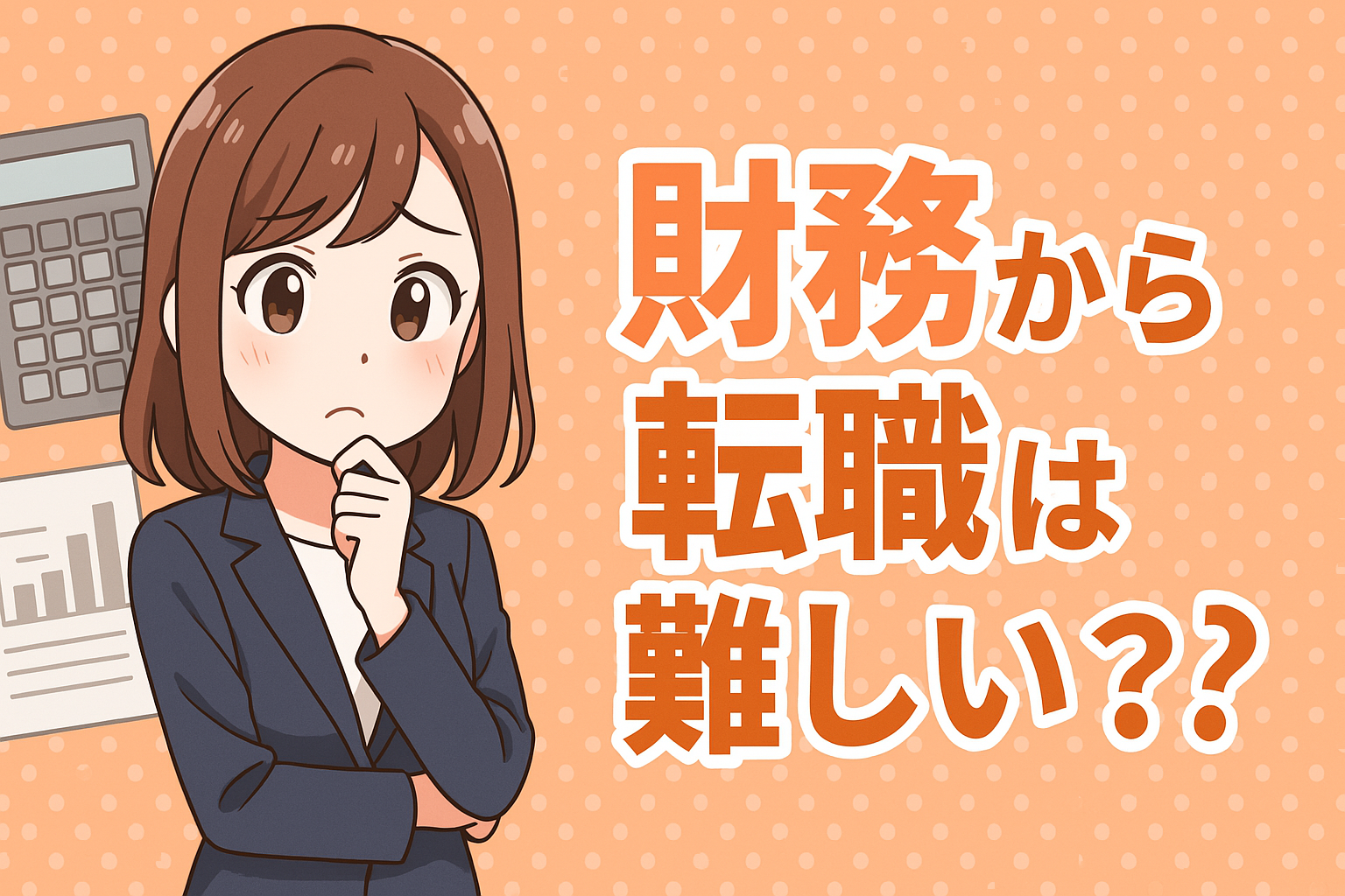 財務から転職は難しい？