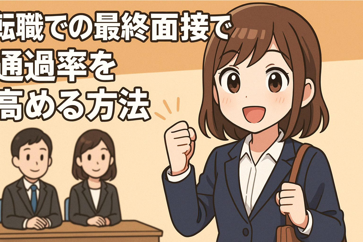 転職での最終面接で通過率を高めるには？