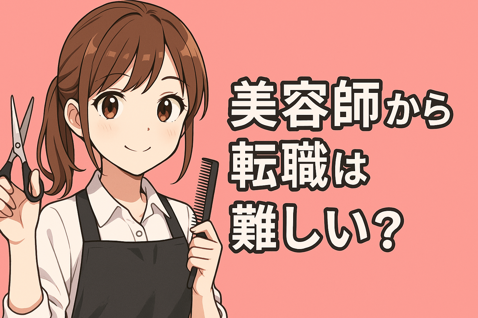 美容師から転職は難しい？