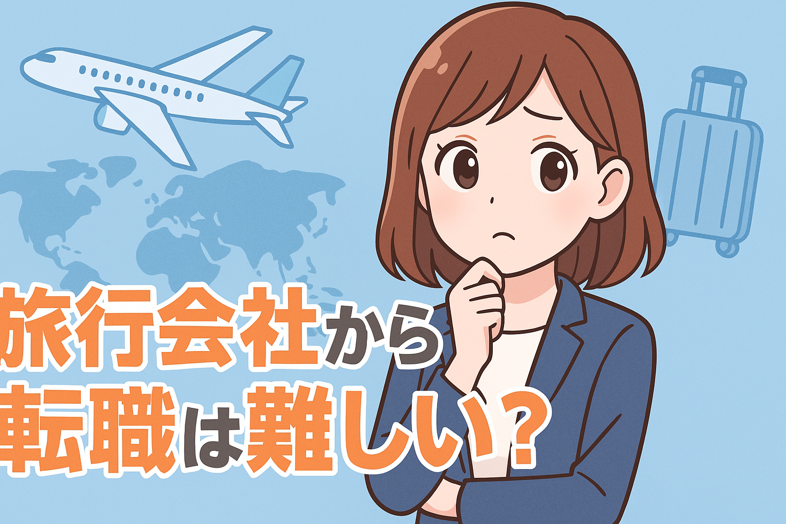 旅行会社から転職は難しい？