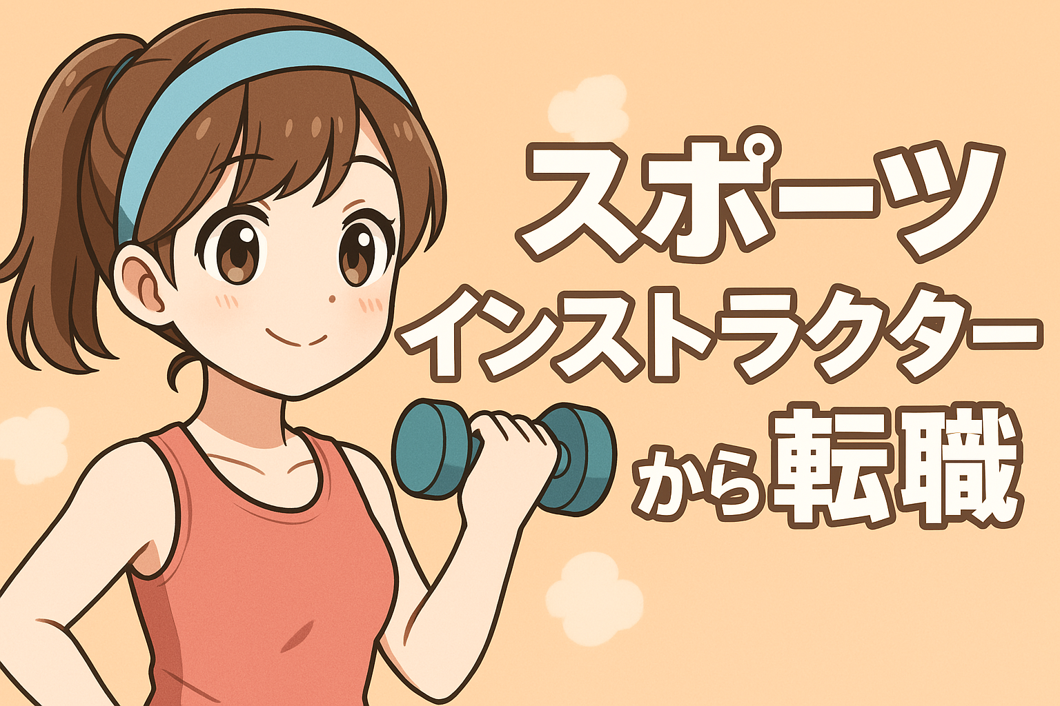 スポーツインストラクターから転職