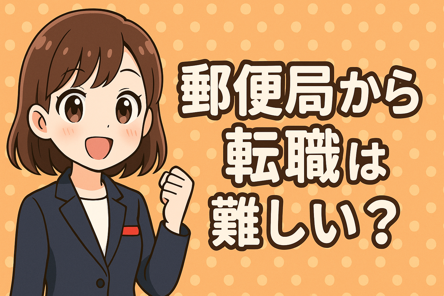 郵便局から転職は難しい？