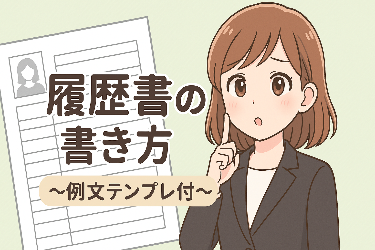 【履歴書の書き方】転職活動で書類通過率を上げる方法