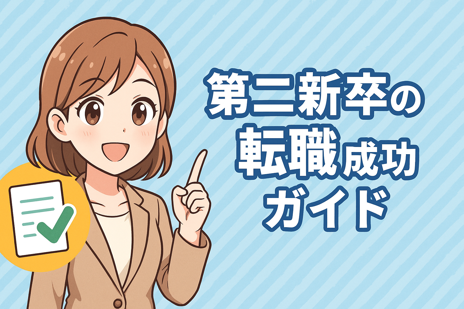 第二新卒の転職成功ガイド