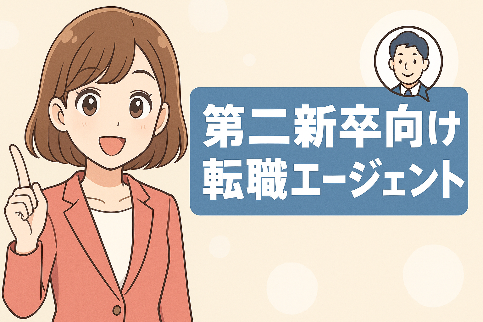 【第二新卒必見】失敗しない転職エージェント