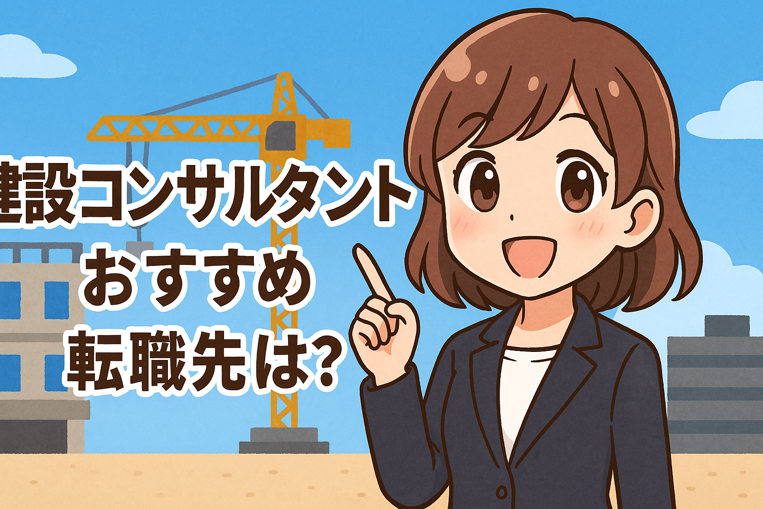 建設コンサルタントおすすめ転職先は？