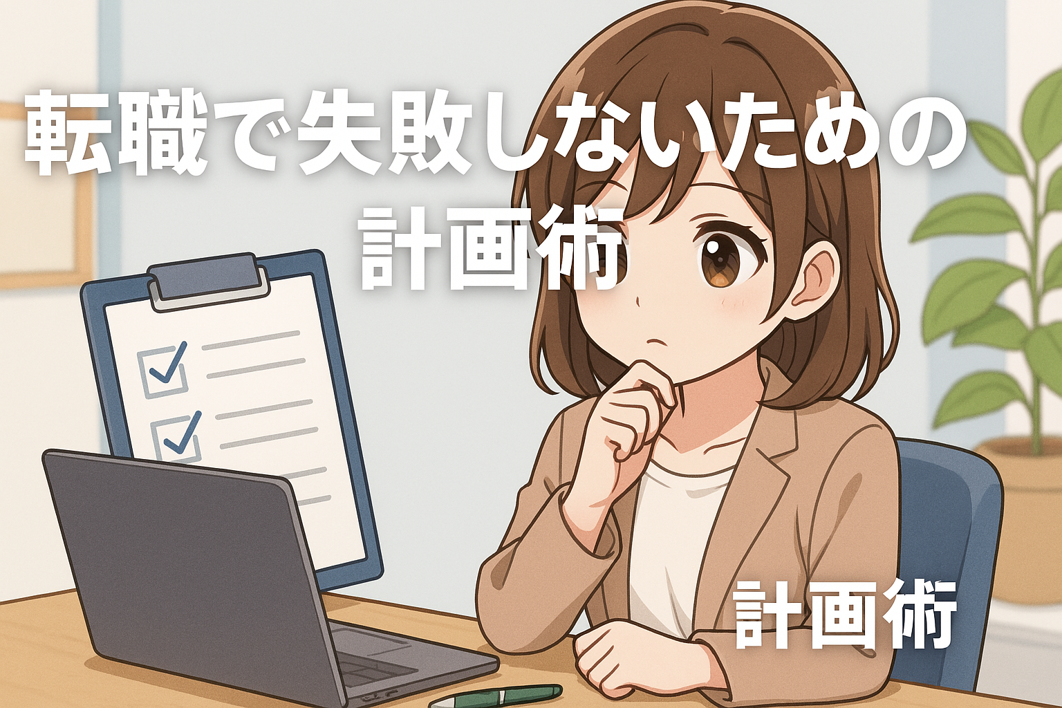転職で失敗しないための計画術