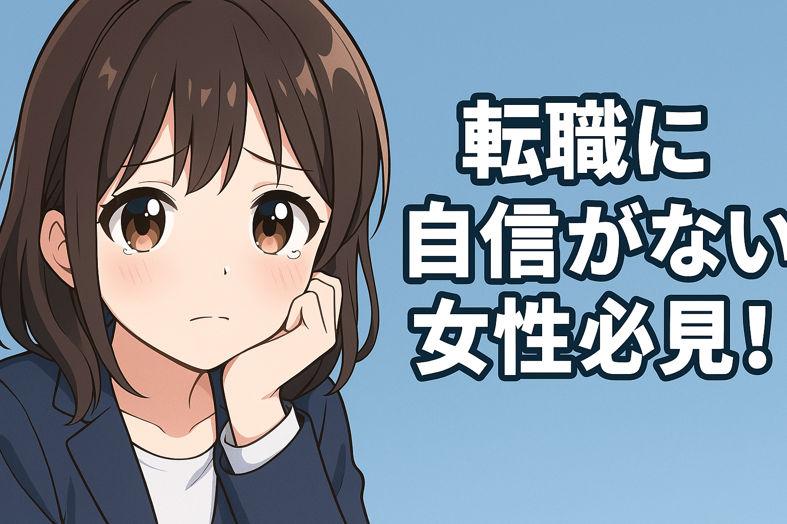 転職に自信がない女性必見