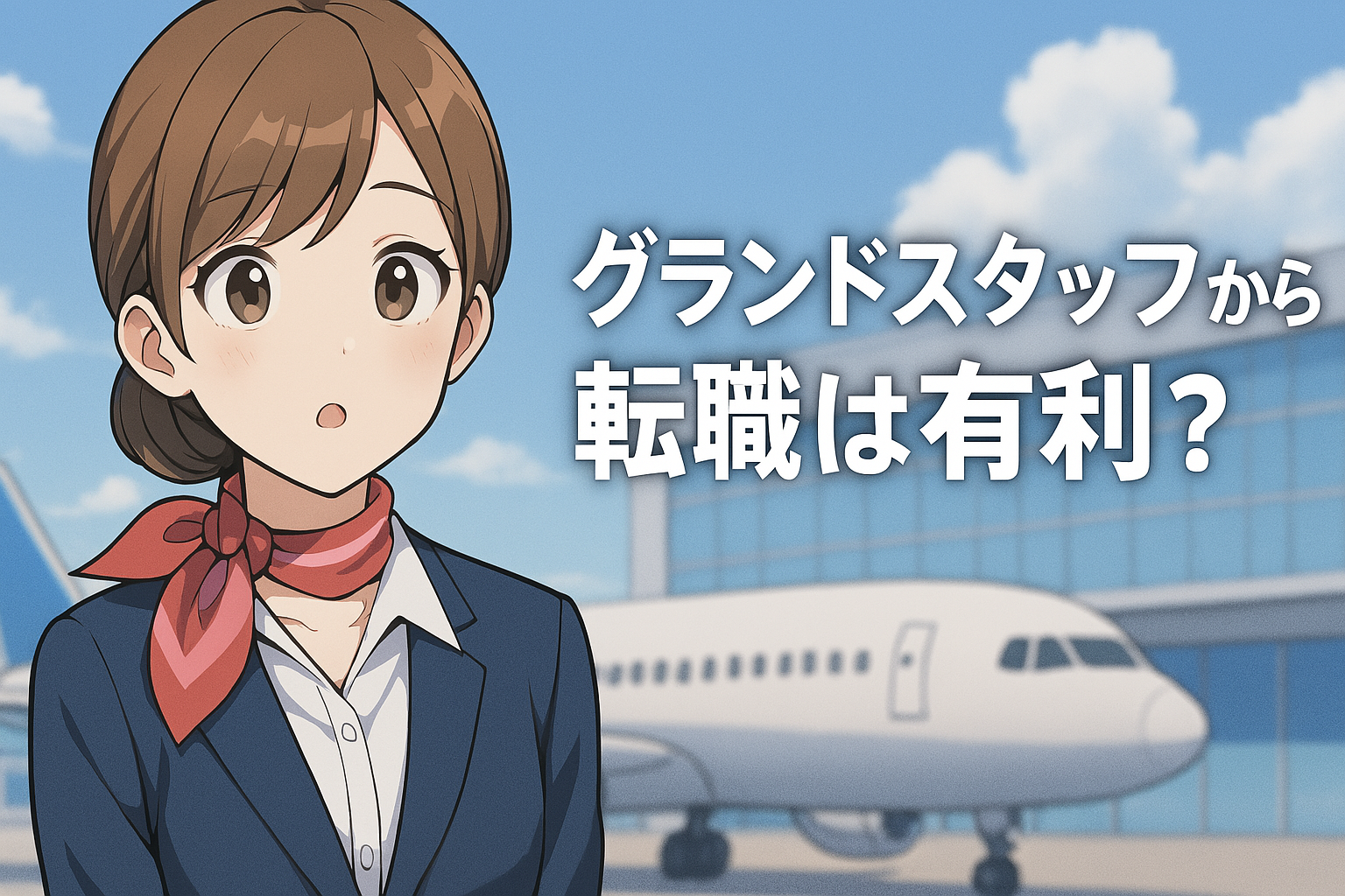 グランドスタッフから転職は有利？