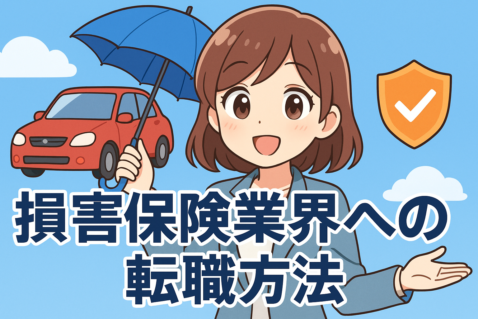損害保険業界への転職方法