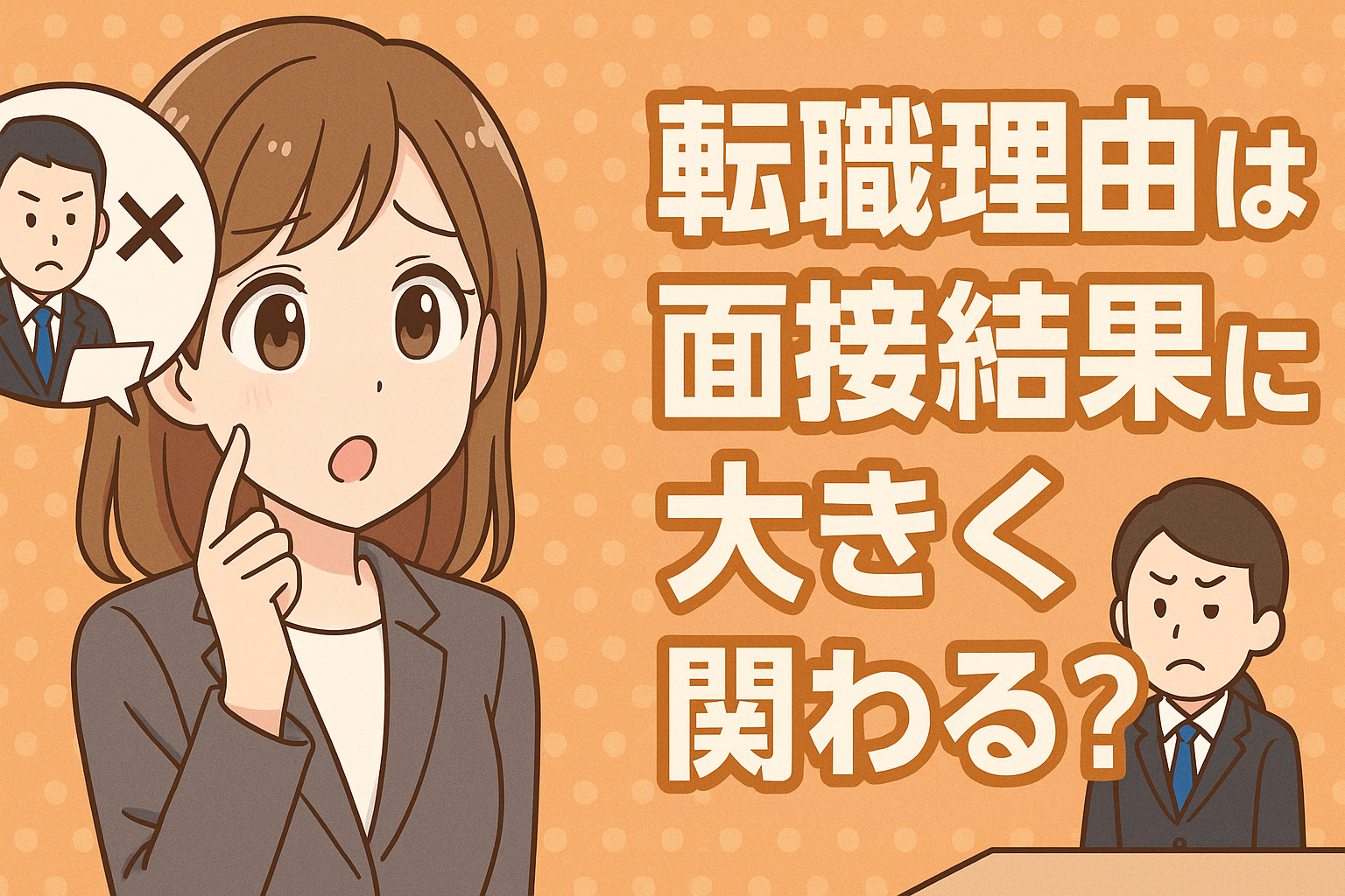 転職理由は面接結果に大きく関わる？