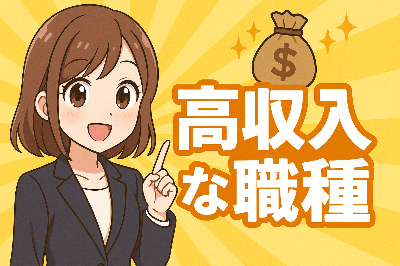 高収入な職種