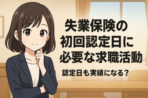 失業保険の初回認定日に必要な求職活動の作り方！認定日も実績になる？