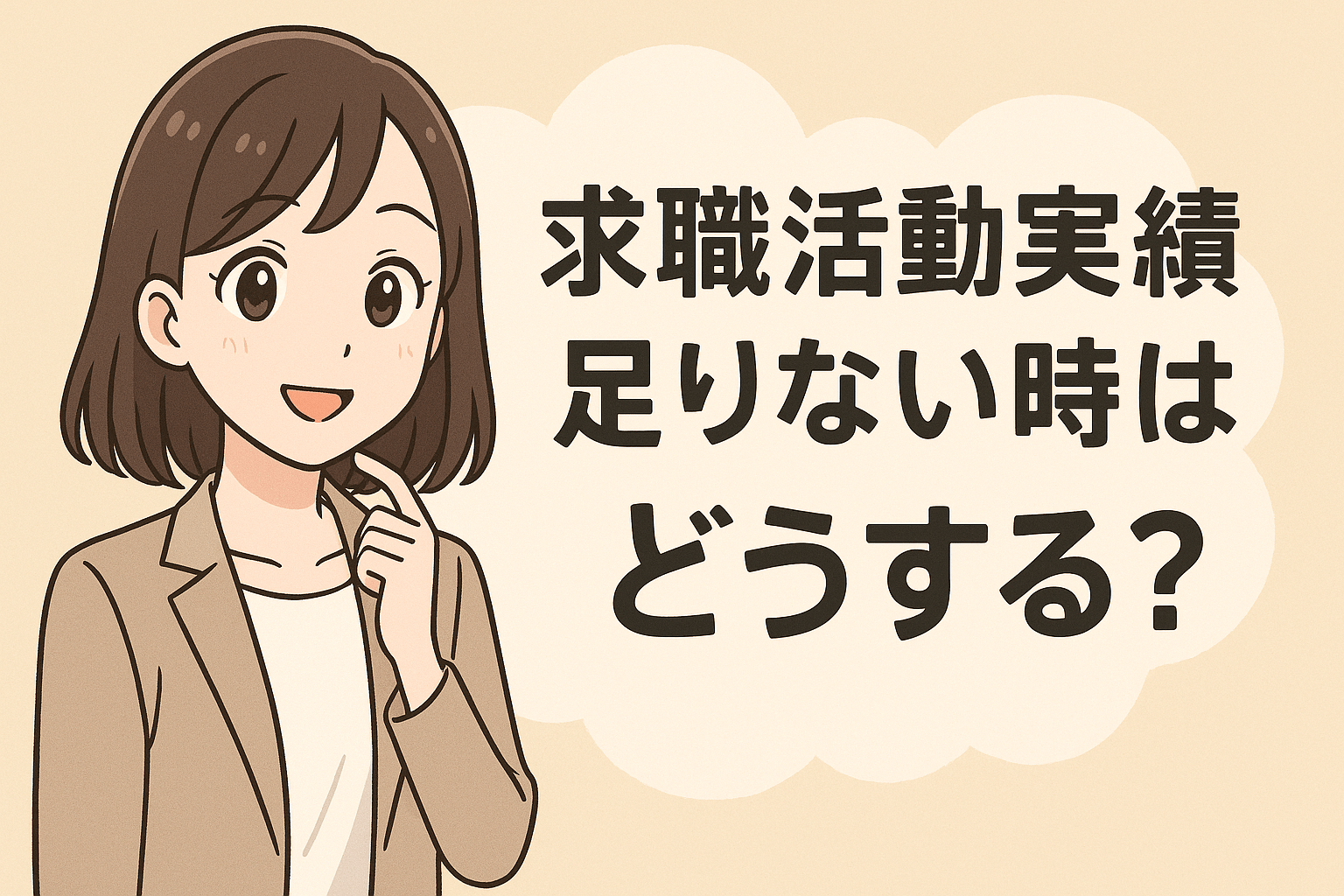 求職活動実績が足りない時はどうする？認定日当日と前日の正しい対処法を徹底解説