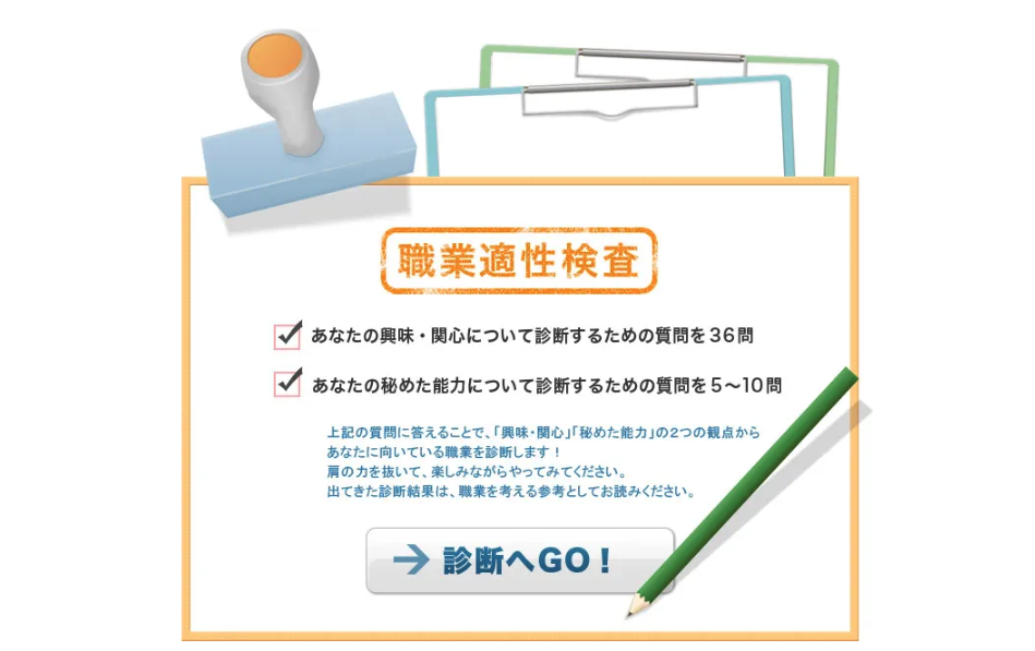 ベネッセ「職業適性検査」